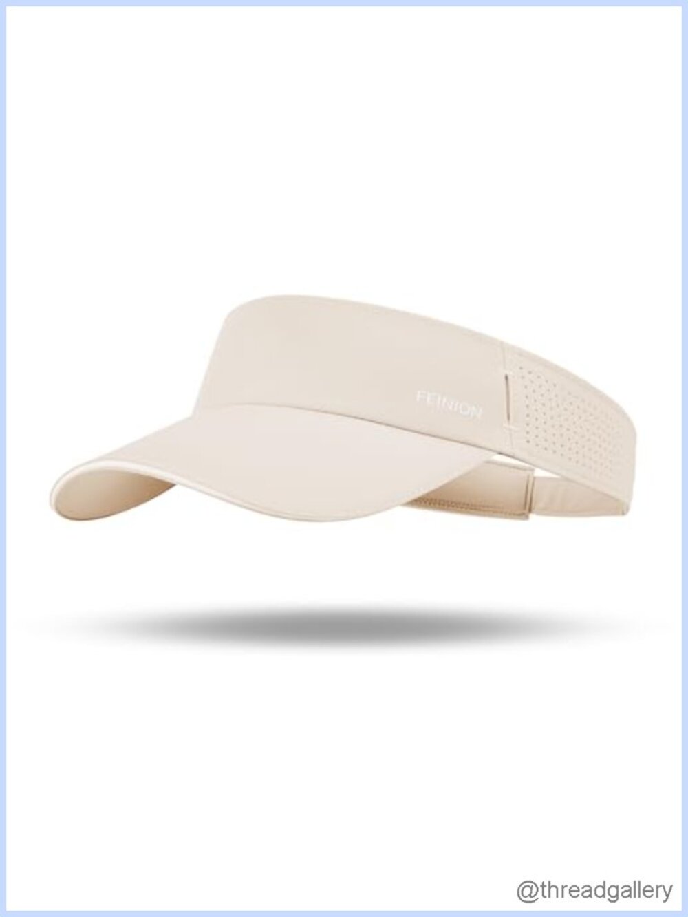 Women Stretchy Sun Visor with Sunglass Slot Nylon Spandex